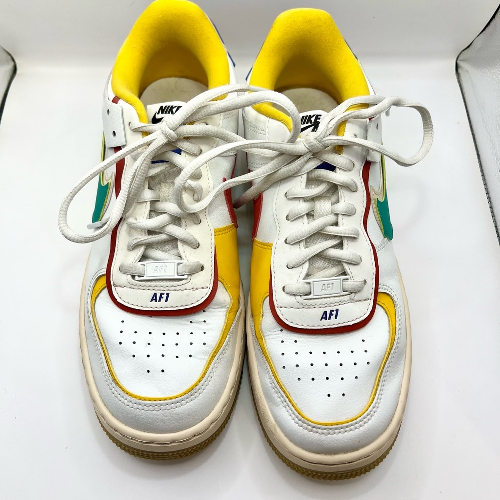 Nike Air Force 1 Shadow Platform Multicolor Sneakers